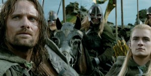 Eomer zu Aragorn: Doch macht euch keine Hoffnung.