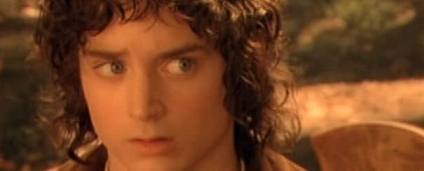 Frodo Beutlin: Ich nehme den Ring. Ich bringe den Ring nach Mordor.